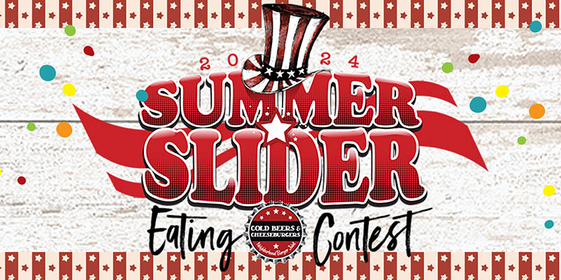 Cold Beers & Cheeseburgers Summer Slider Eating Contest